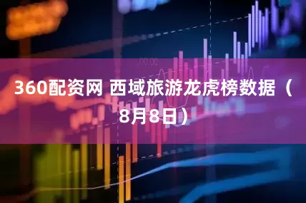 360配资网 西域旅游龙虎榜数据（8月8日）